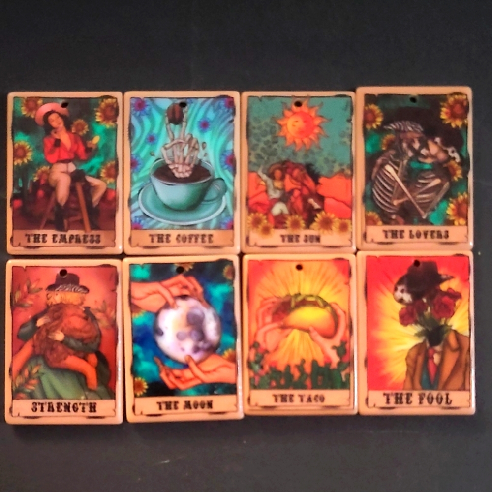 Tarot acrylics